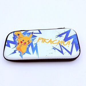 PowerA Pokemon Pikachu Nintendo Switch Slim Case Blue Yellow Travel Pouch